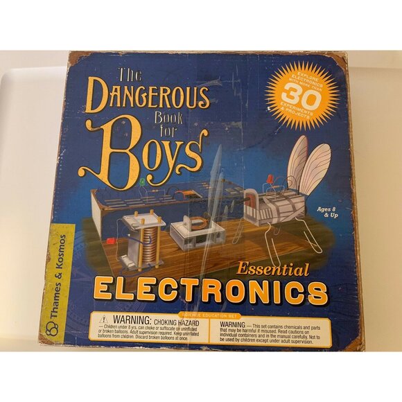 The Dangerous Book for Boys Essential Electronics Kit by Thames and Kosmos - Picture 2 of 11